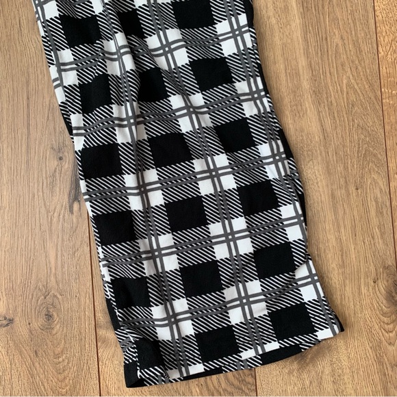 Nap Chat Plaid Pajama Bottoms - Picture 3 of 6